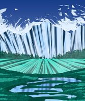 Mountain with Nature of Land