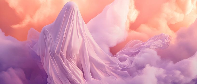 Esprit dans les nuages chatoyants par Poster Art Shop