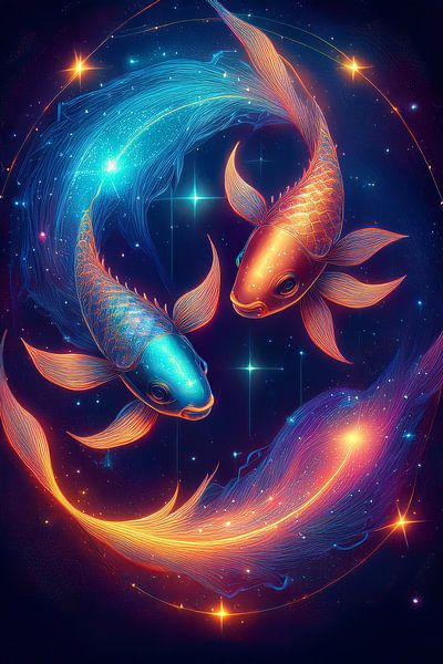 Sternzeichen Fische, Tierkreiszeichen von Jörg B. Schubert