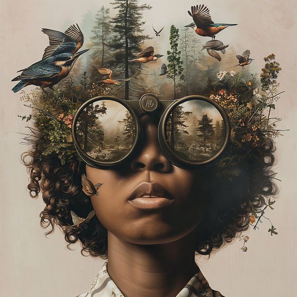 Lady of the forest 2.0 by Mel Digital Art