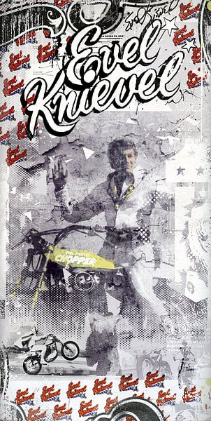 Evel Knievel by Teis Albers
