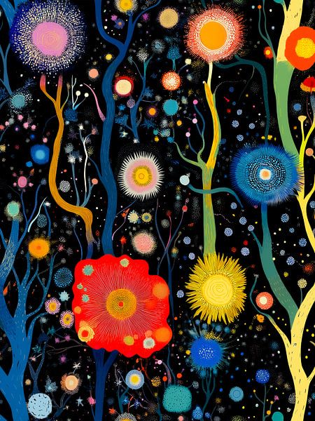 Jardin céleste vibrant par Taudalpoi 