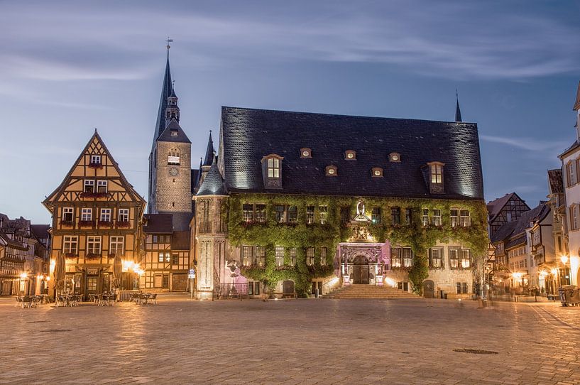 Rathaus in Quedlinburg von Sergej Nickel