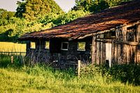 Dilapidated barn