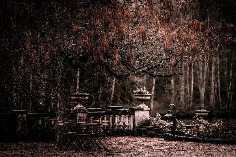 Le jardin du château par Rik Verslype