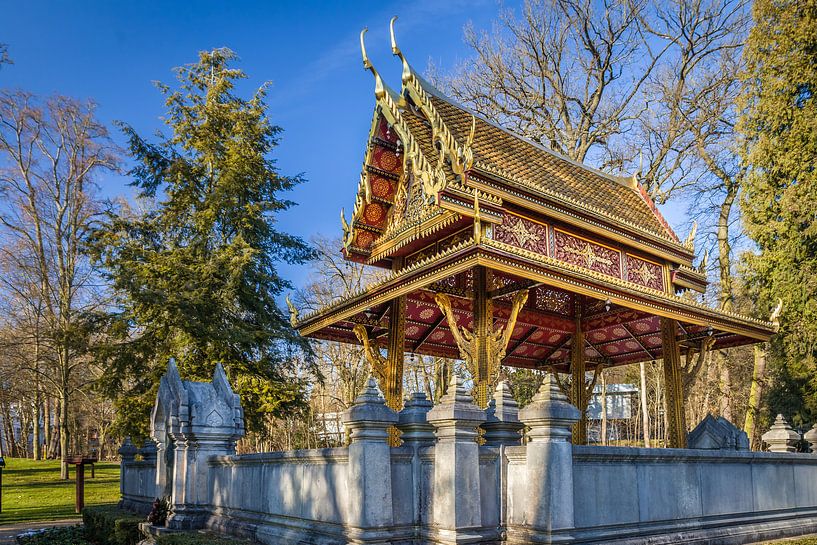 Siamesischer Tempel Thai-Sala im Kurpark von Bad Homburg par Christian Müringer