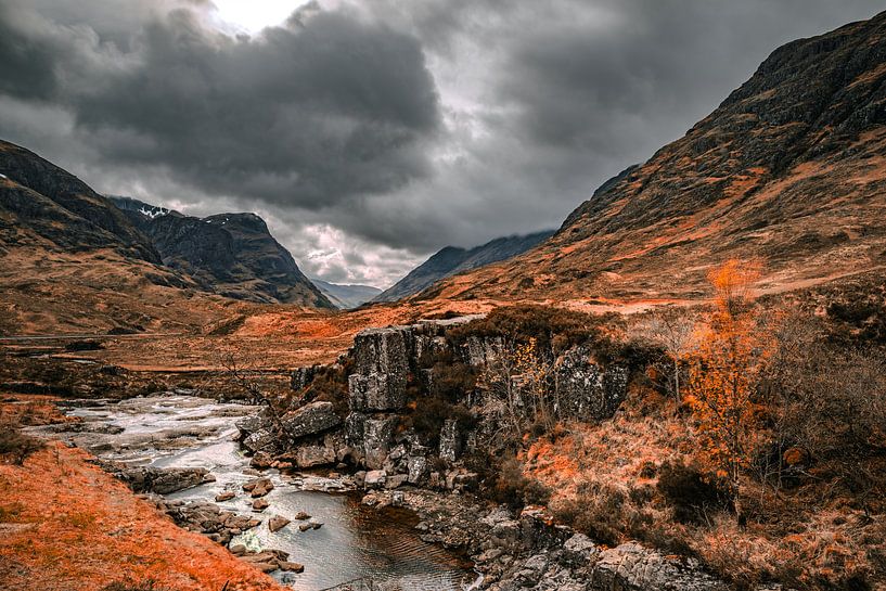 Magical Glen Coe: Imaginative Landscape for Wall Decoration by Eriks Photoshop