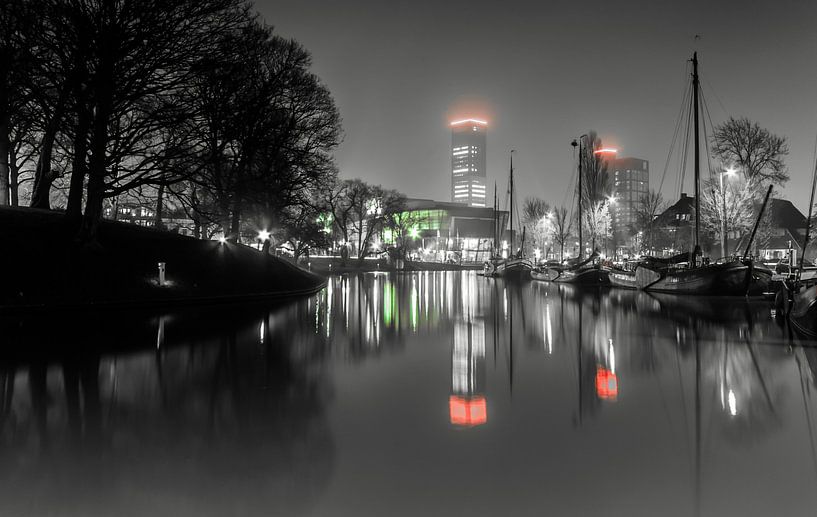 Le Wester Stadsgracht à Leeuwarden  par Sidney Portier