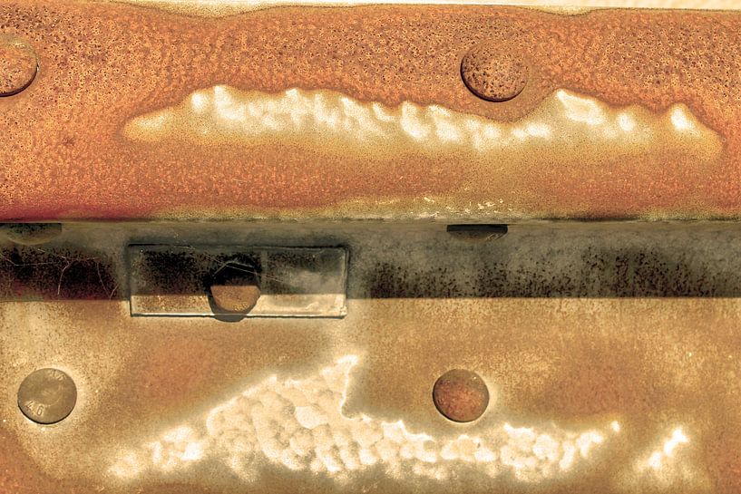 Minimalism Art Photography Vangrail Old by Hendrik-Jan Kornelis