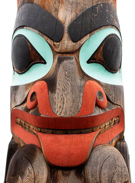 Totempfahl-Portrait Kanada von Marianne Ottemann - OTTI