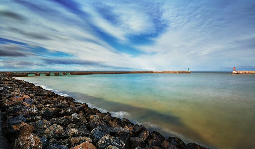 Port en Bessin Huppain Frankreich  von Rob van der Teen