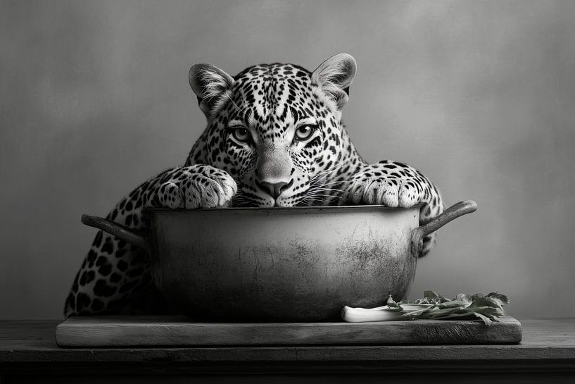 Jaguar Küche von Poster Art Shop