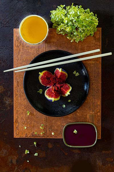 Nature morte &quot;figue japonaise par Willy Sengers