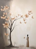 Japandi Schmetterlingsbaum