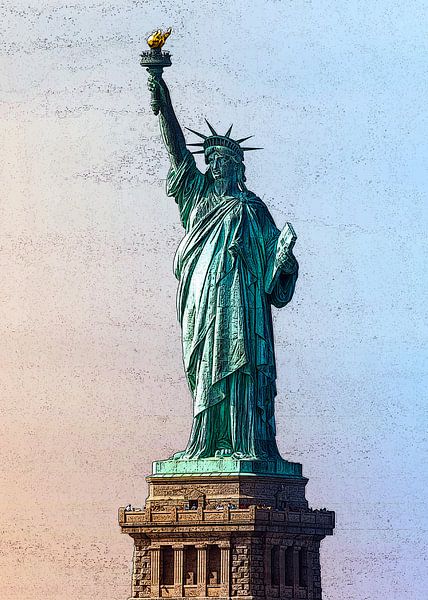Mrs. Liberty by Christiane Calmbacher