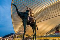 Salvador Dali en Liège Guillemins