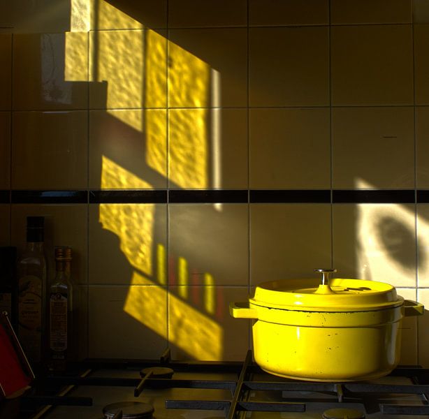 Die gelbe Kasserolle von Hans Lok