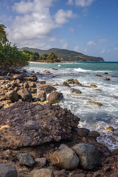 Côte sauvage des Caraïbes, Pointe Allègre, Sainte Rose Guadeloupe par Fotos by Jan Wehnert