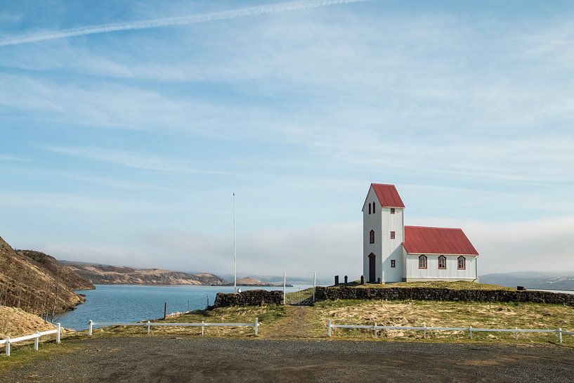Isländische Landschaft von Gert Hilbink
