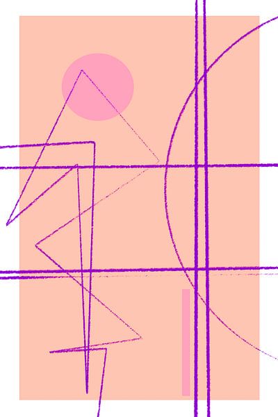 Angular Lines No 14 von Treechild