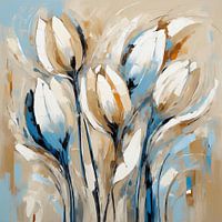 Tulipes hollandaises abstraites