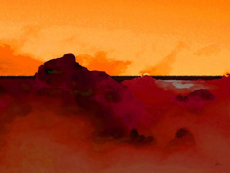 Rote wilde Wüstenei von Dirk H. Wendt