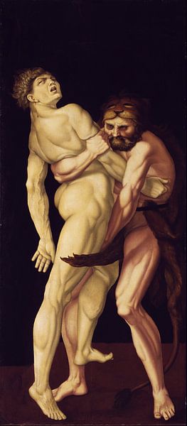 Hans Baldung, Heracles and Antaeus, 1531 by Atelier Liesjes