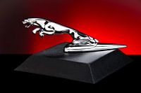 classic Jaguar car emblem