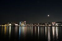 Mondfinsternis über Amsterdam