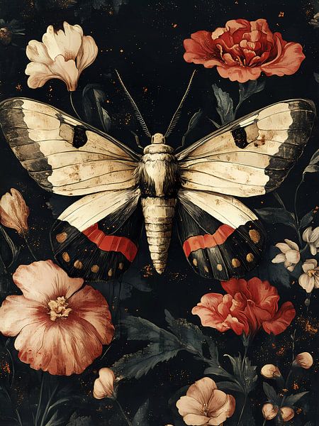 Moth in the garden by haroulita