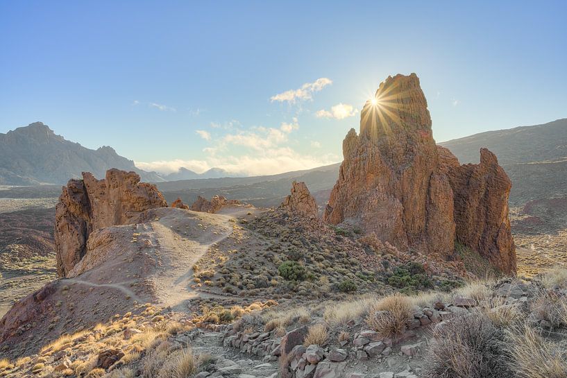 Tenerife La Catedral at the Roques de Garcia by Michael Valjak