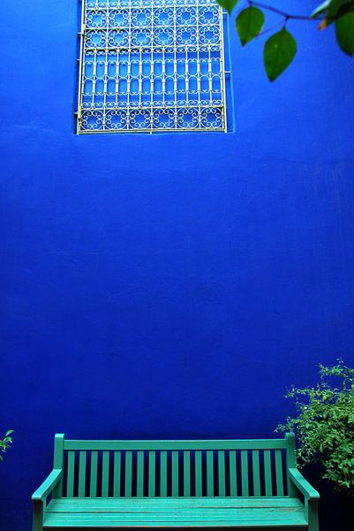 Bank und blau von Homemade Photos