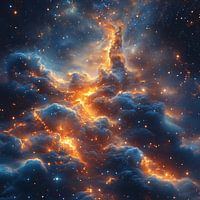 Erforschen Sie die majestätische Schönheit unseres stellaren Universums als AI Pcture