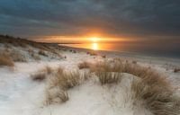 Zonsondergang Banjaard strand