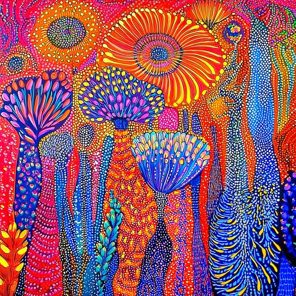 Inspiré par l'art aborigène par Harry Hadders Design