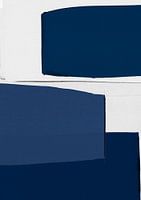 Blokken met blauwe kleur