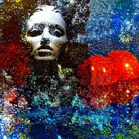 Frau mit drei Bällen