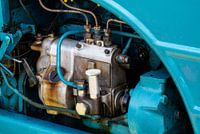 Motor von einem Oldtimer Traktor
