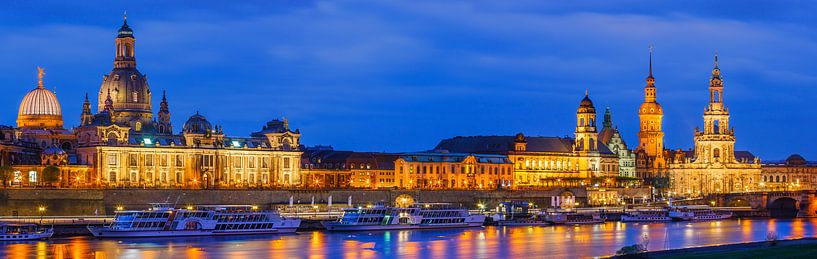 Panorama of Dresden Cathedral by Henk Meijer Photography