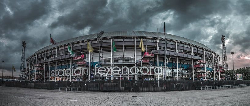 De Kuip (stade de Feijenoord) par Rene Ladenius Digital Art