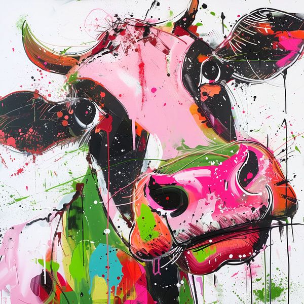 Vache colorée par ARTemberaubend
