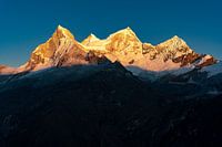 Sonnenaufgang in der peruanischen Cordillera Blanca