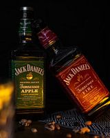 Jack Daniel's-Flaschen in der Produktfotografie