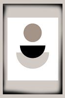 Abstrakt, modern, minimalistisch