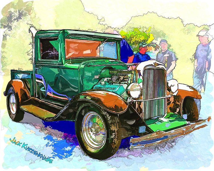 Chevrolet Pickup Streetrod 1930 par Atelier Liesjes
