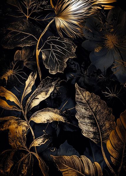 Blumen und Blätter Natur Kunst 1 #Flora von JBJart Justyna Jaszke