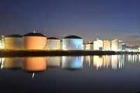 Olieopslag in Europort