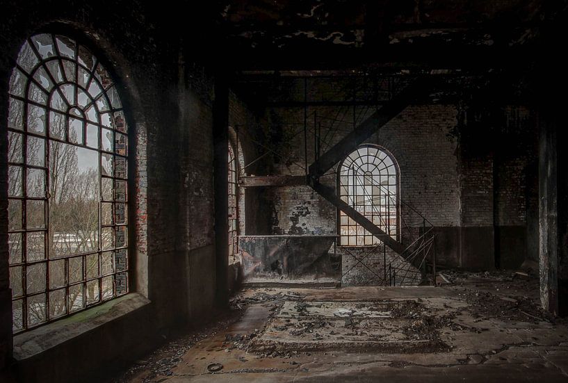 Fabrikfenster von Anya Lobers