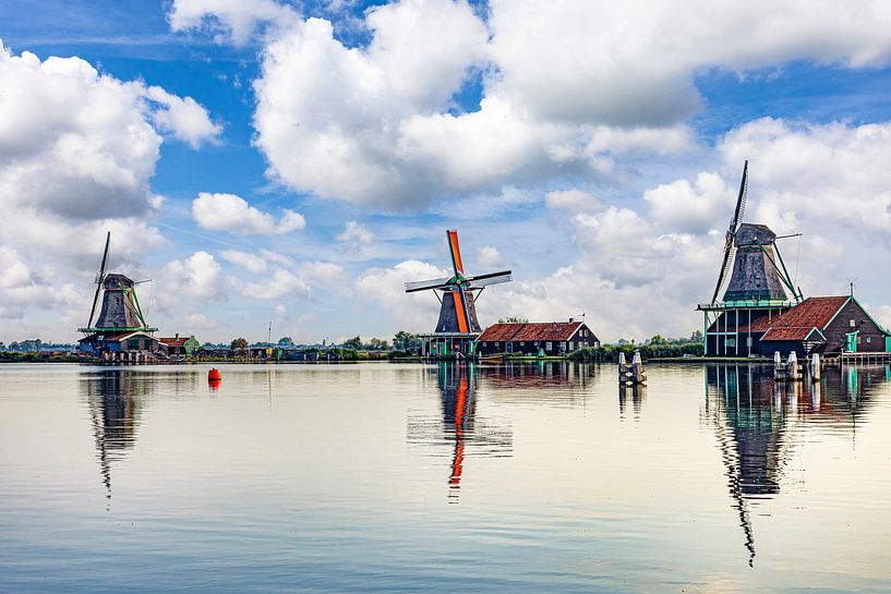 The Zaanse Schans, Netherlands by Gert Hilbink
