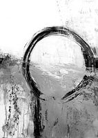 Abstrait noir et blanc